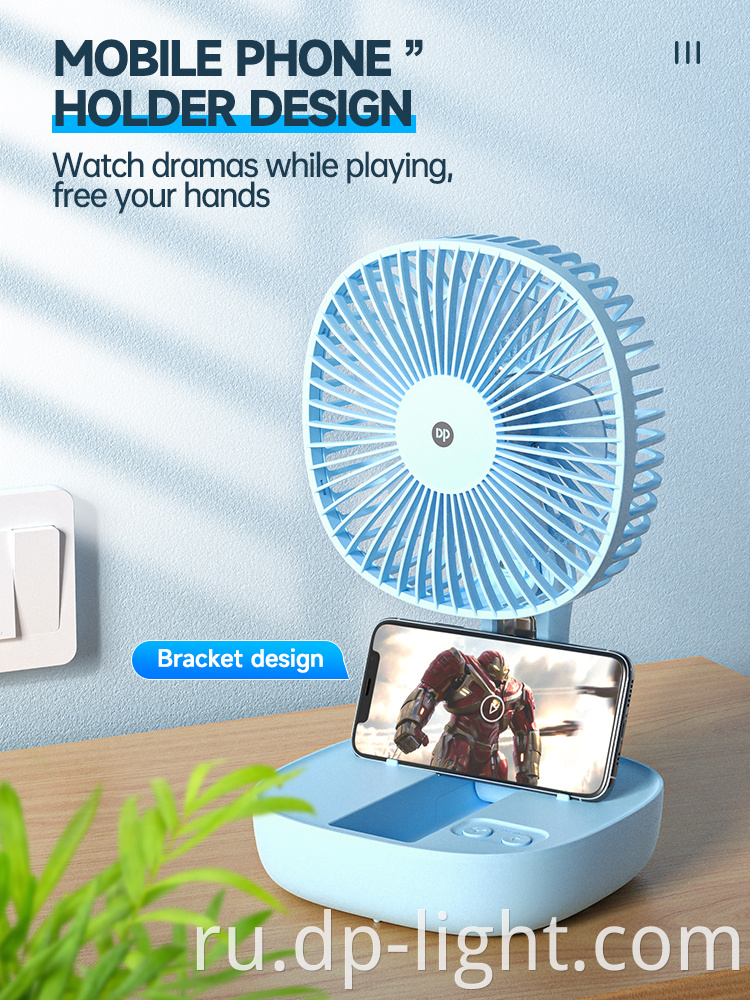 Table Foldable Standing Fan